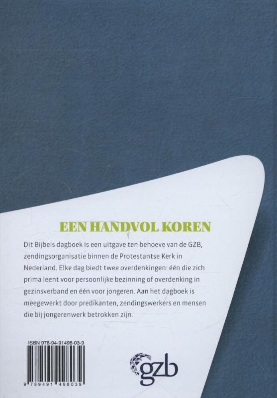 Achterkant van Een handvol koren