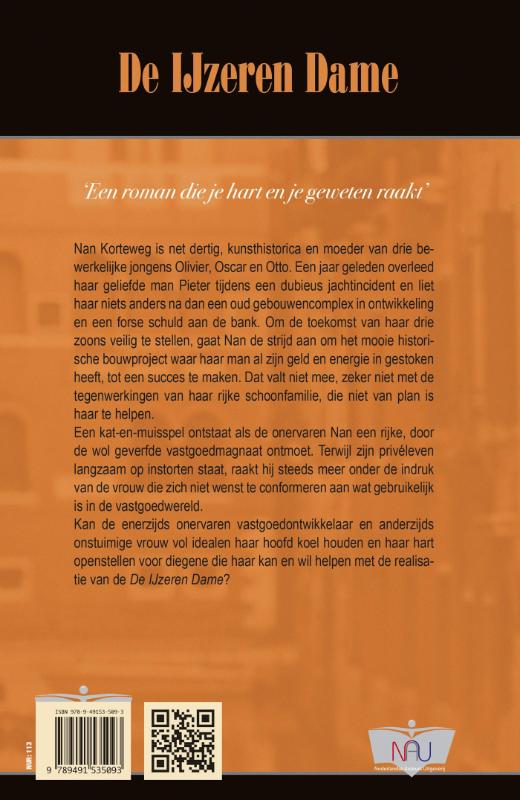 Achterkant van De ijzeren dame