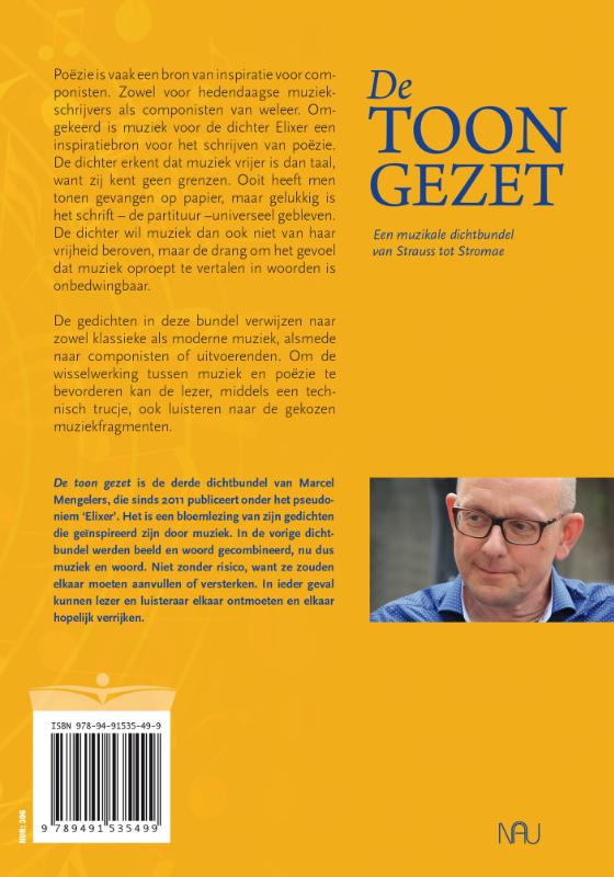 Achterkant van De toon gezet