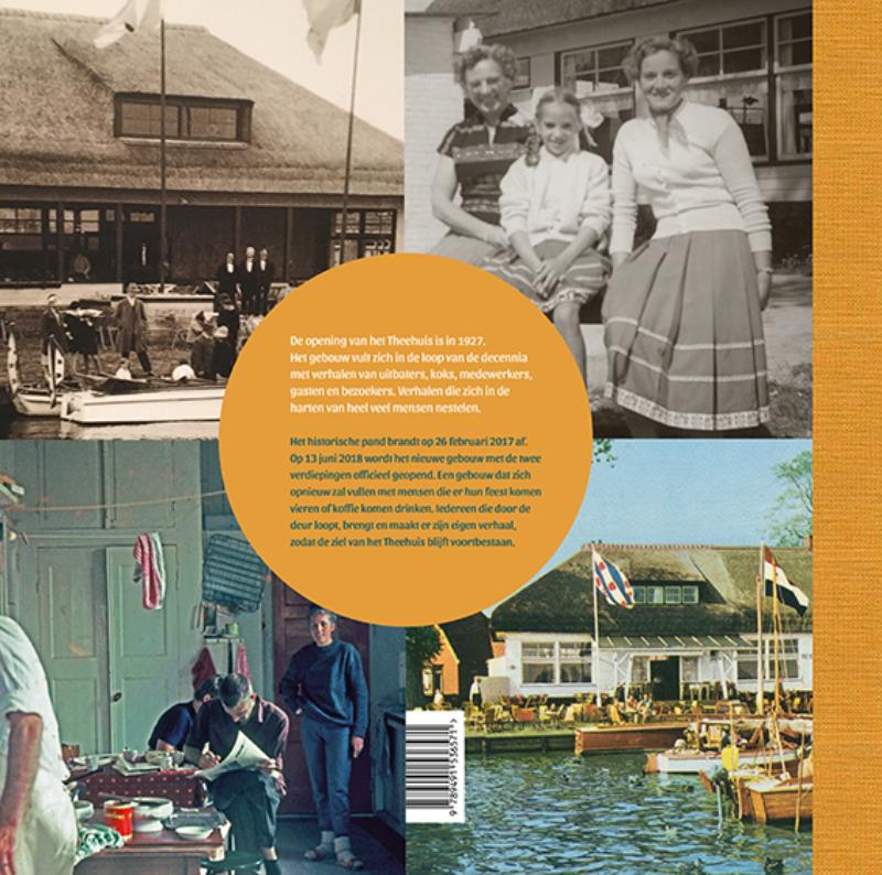 Achterkant van De ziel van het Theehuis sinds 1927