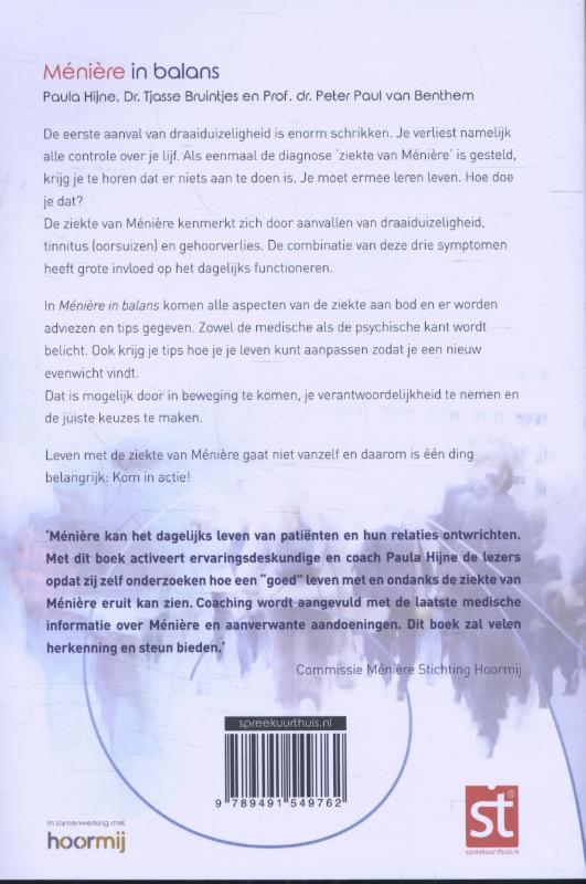 Achterkant van Meniere in balans