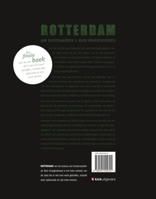 Achterkant van Rotterdam