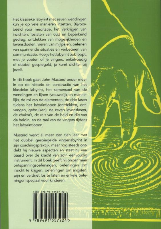 Achterkant van Vingerlabyrintlopen
