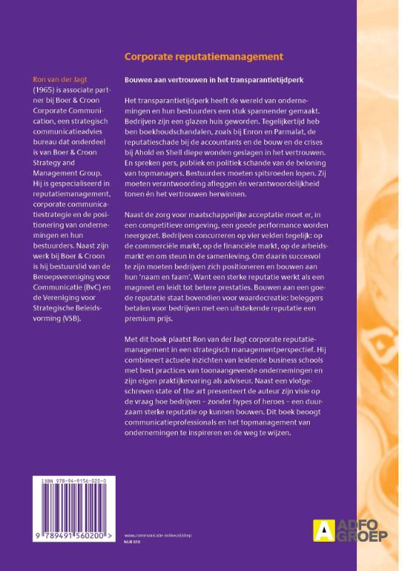 Achterkant van Communicatie dossier 25