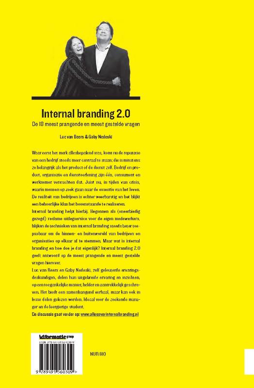 Achterkant van Internal branding 2.0