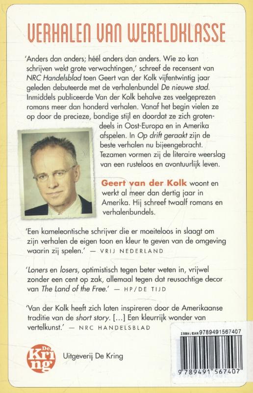 Achterkant van Op drift geraakt