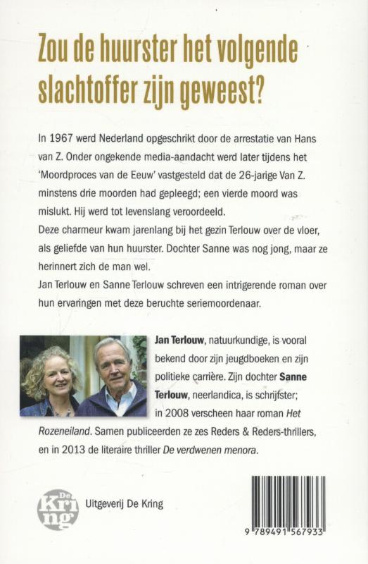 Achterkant van In huis met een seriemoordenaar
