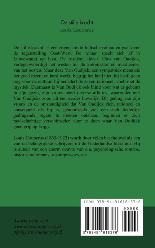 Achterkant van De stille kracht