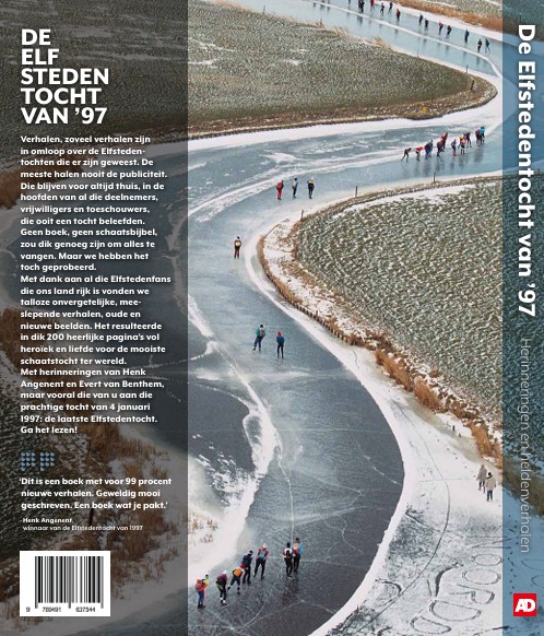 Achterkant van De Elfstedentocht van '97