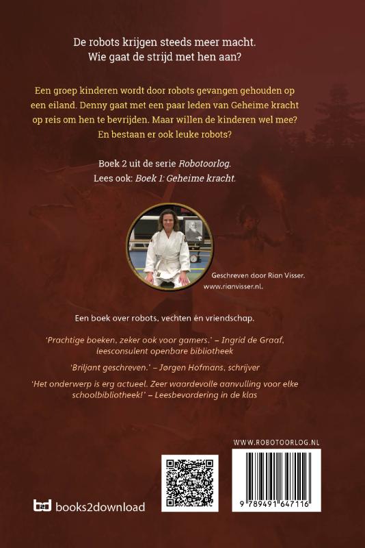 Achterkant van Onzichtbaar gevaar