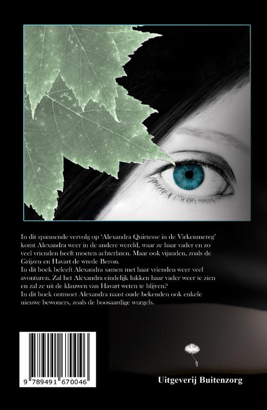Achterkant van Alexandra Quirtesse en de poort van Twaalf
