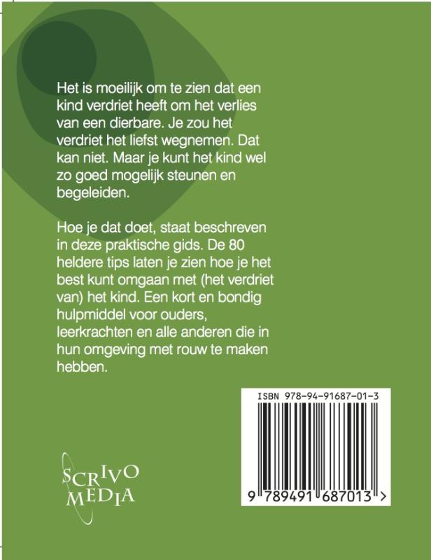 Achterkant van De gids over rouwende kids