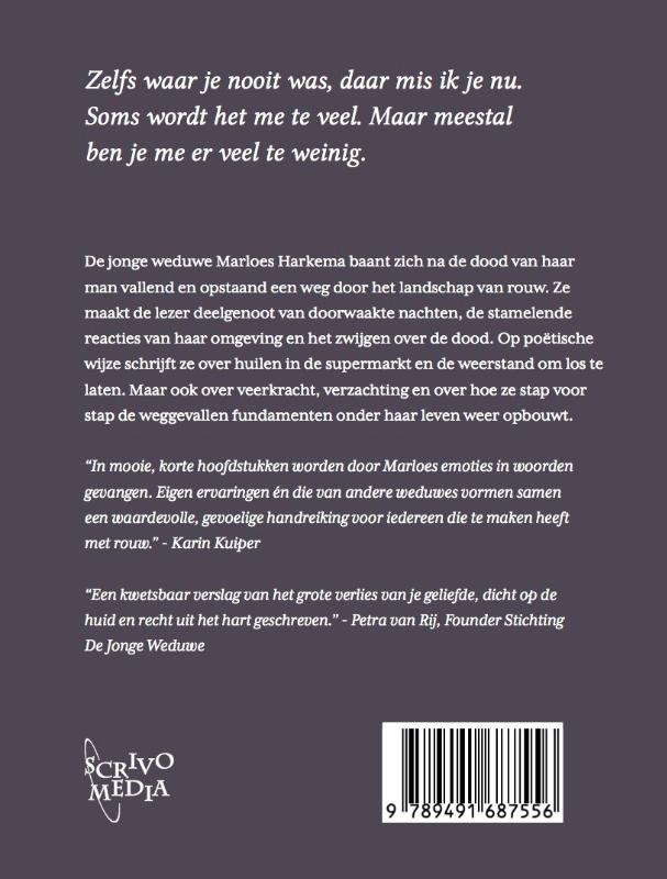Achterkant van Nu is nog zo zonder jou