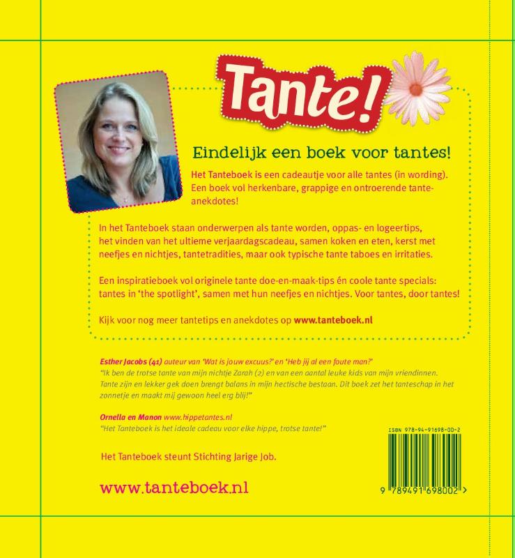 Achterkant van Tante!