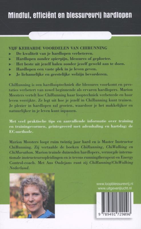 Achterkant van De kracht van ChiRunning