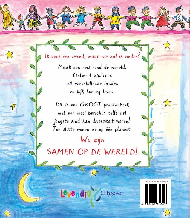 Achterkant van Samen op de wereld