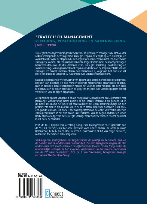 Achterkant van Strategisch management