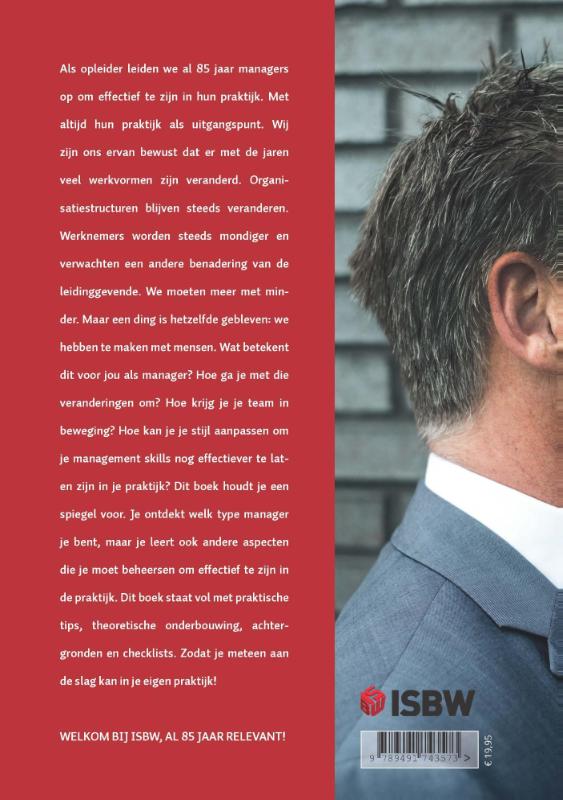 Achterkant van Alles over effectief managen