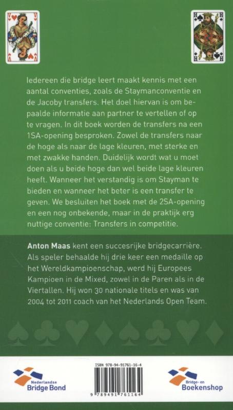 Achterkant van Transfers