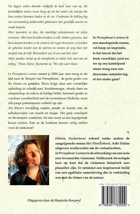 Achterkant van In Persephone's armen