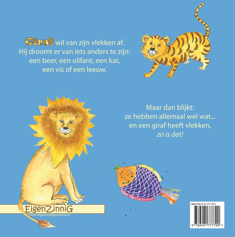 Achterkant van Giraf wil van zijn vlekken af