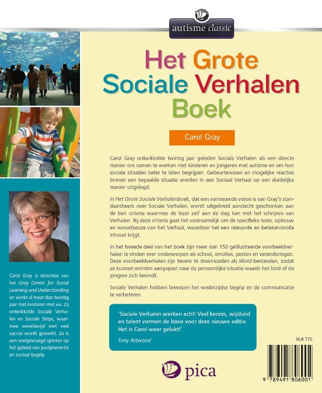 Achterkant van Het grote sociale verhalenboek
