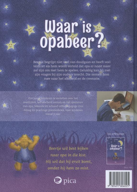 Achterkant van Waar is opabeer?