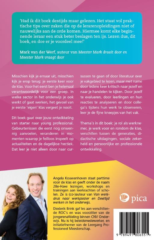 Achterkant van Van starter naar young professional