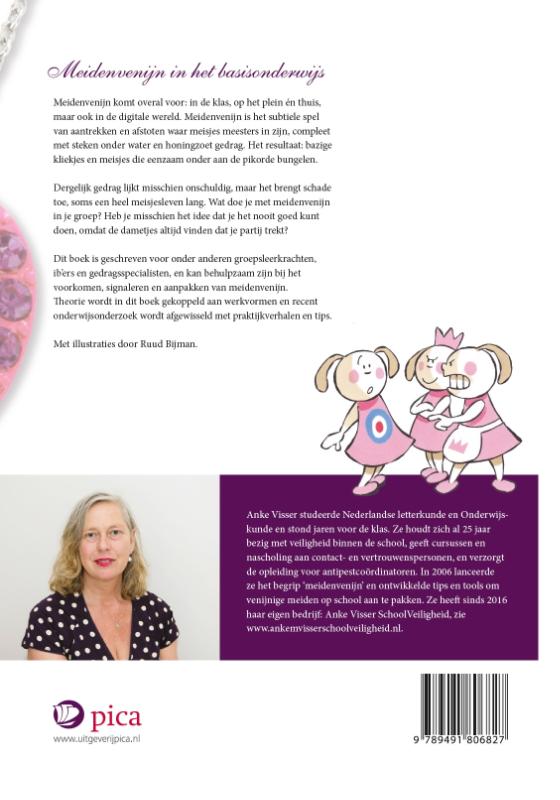 Achterkant van Meidenvenijn in het basisonderwijs
