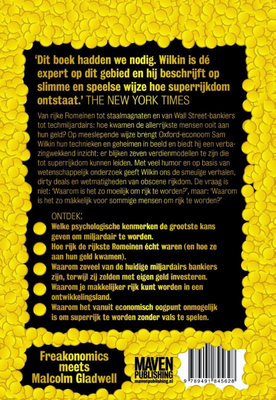 Achterkant van Heel veel geld