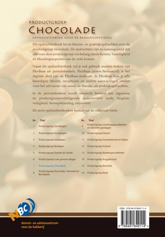 Achterkant van Chocolade