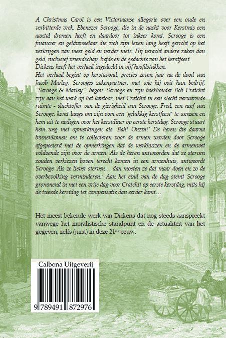 Achterkant van Een kerstlied in proza