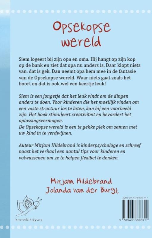 Achterkant van Opsekopse wereld