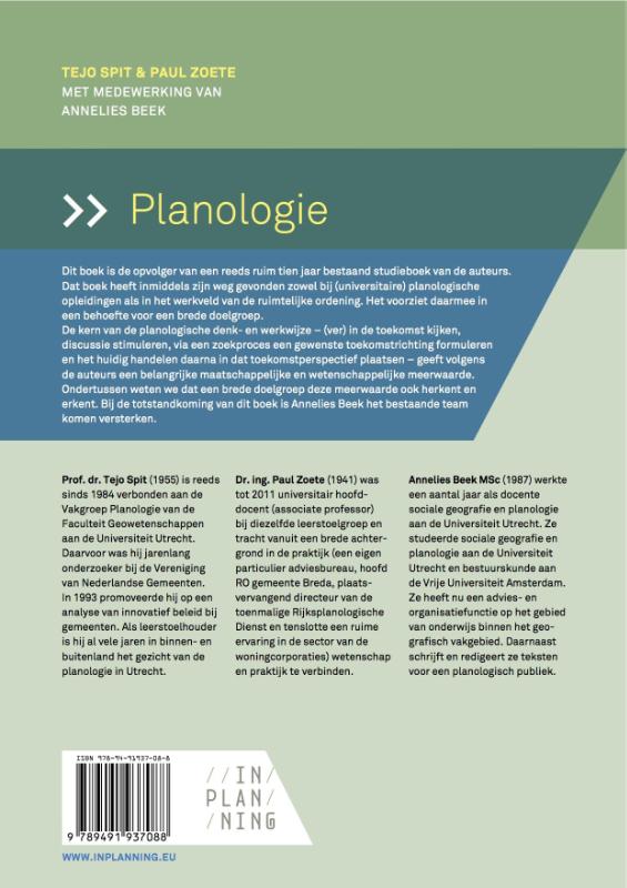Achterkant van Planologie