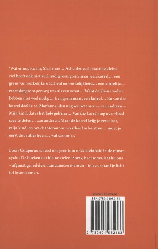 Achterkant van De boeken der kleine zielen