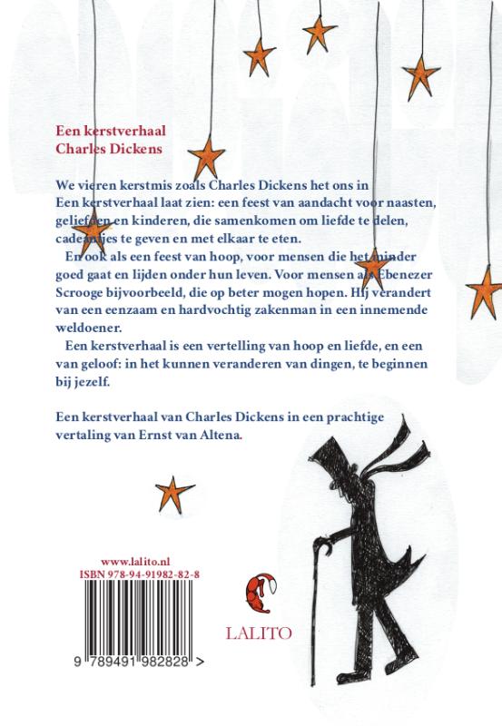 Achterkant van Een kerstverhaal