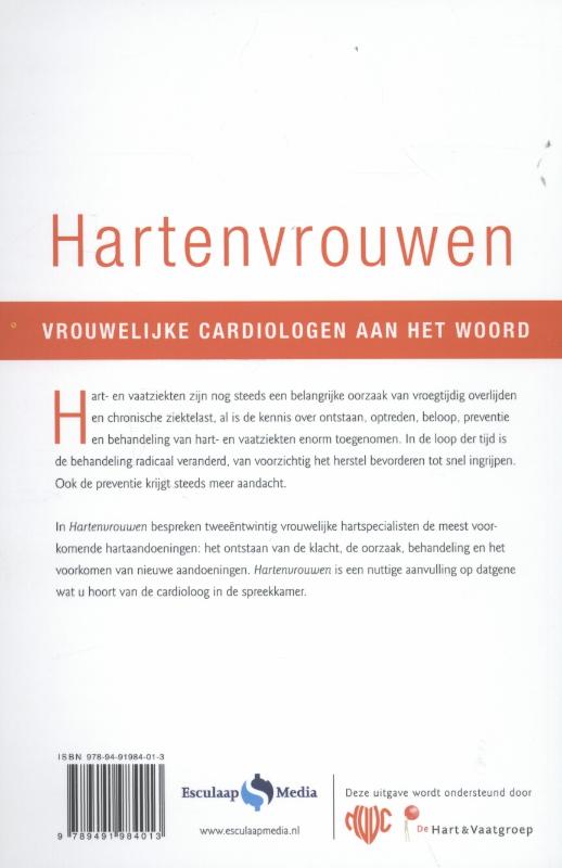 Achterkant van Hartenvrouw