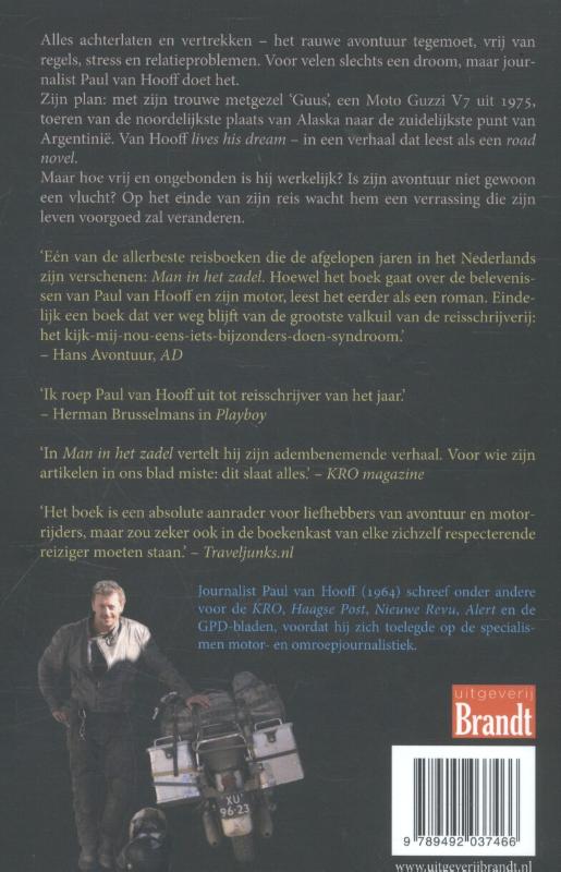Achterkant van Man in het zadel (midprice-editie)