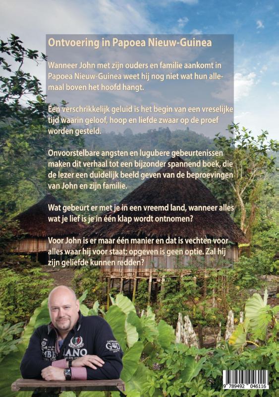 Achterkant van Ontvoering in Papoea Nieuw-Guinea