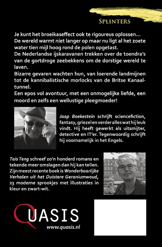 Achterkant van IJsvaarders van de Noordzeetoendra