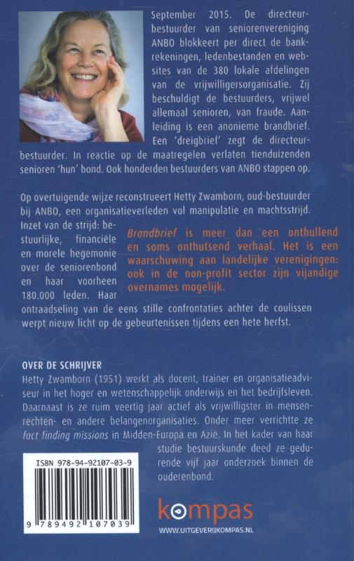 Achterkant van Brandbrief