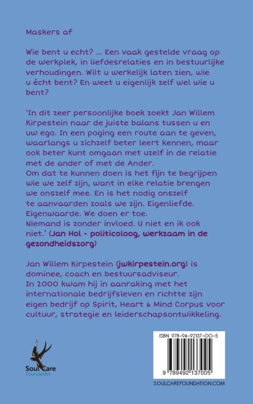 Achterkant van De moeilijkste mens om mee om te gaan ben ikzelf