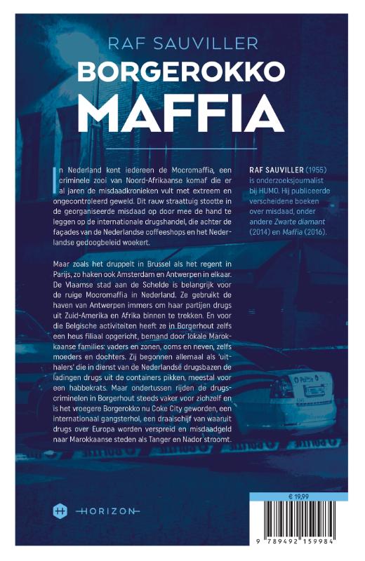 Achterkant van Borgerokko maffia