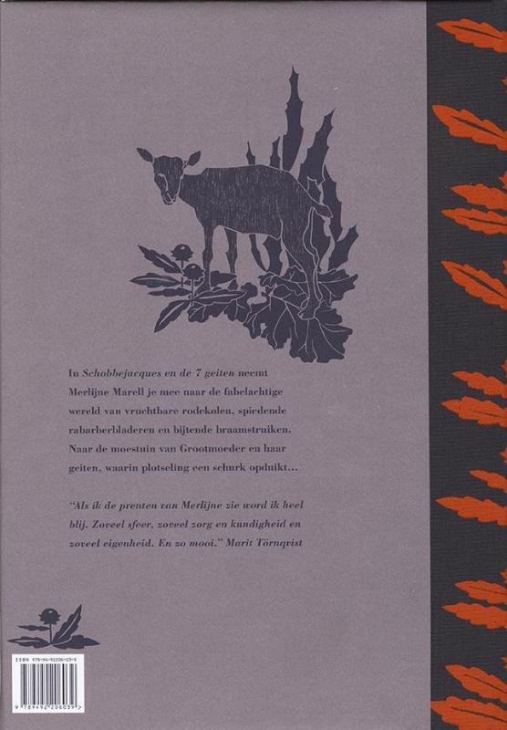 Achterkant van Schobbejacques en de 7 geiten