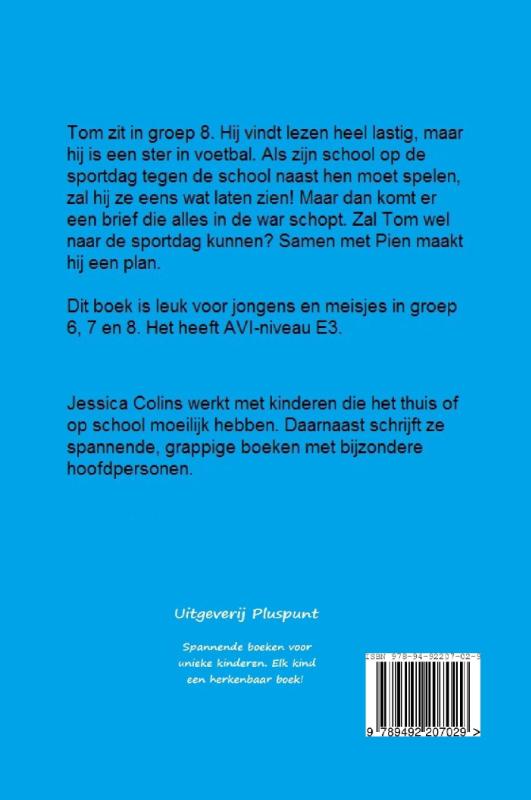 Achterkant van Schoolstrijd