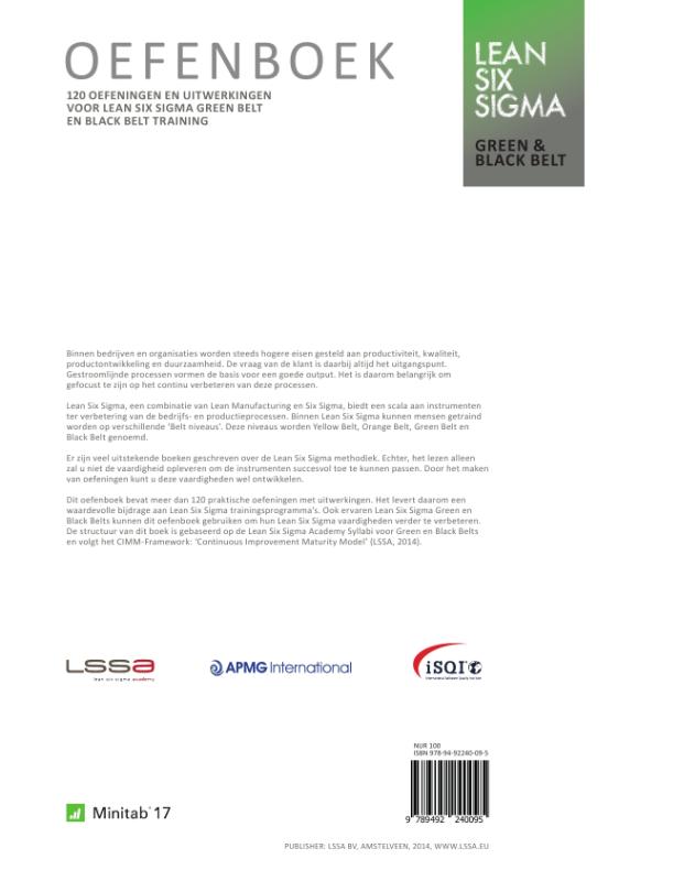 Achterkant van Oefenboek