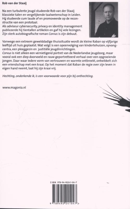 Achterkant van Corvus