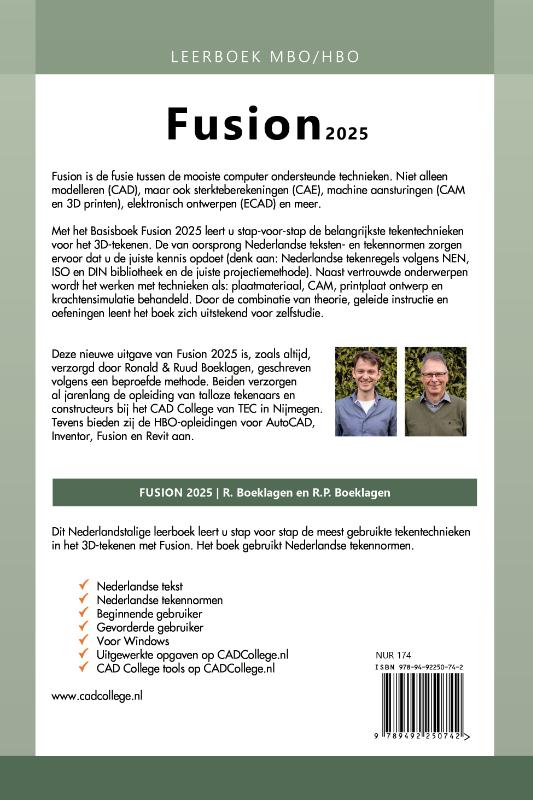 Achterkant van 2025