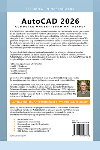Achterkant van AutoCAD 2026
