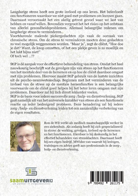 Achterkant van Stress in perspectief